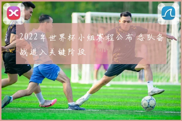 2022年世界杯小组赛程公布 各队备战进入关键阶段